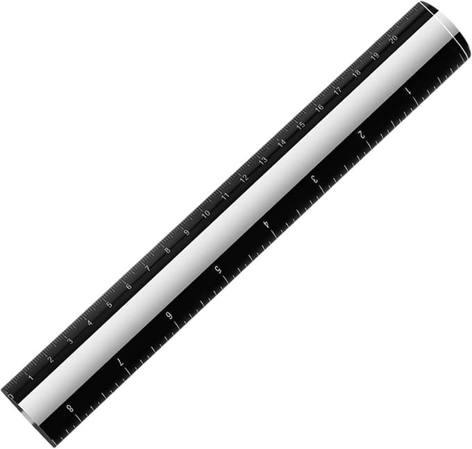 Vergrootglas Liniaal - Lees Hulp - Precisiewerk Lezen - Ingebouwde Schaal - 22cm Lengte