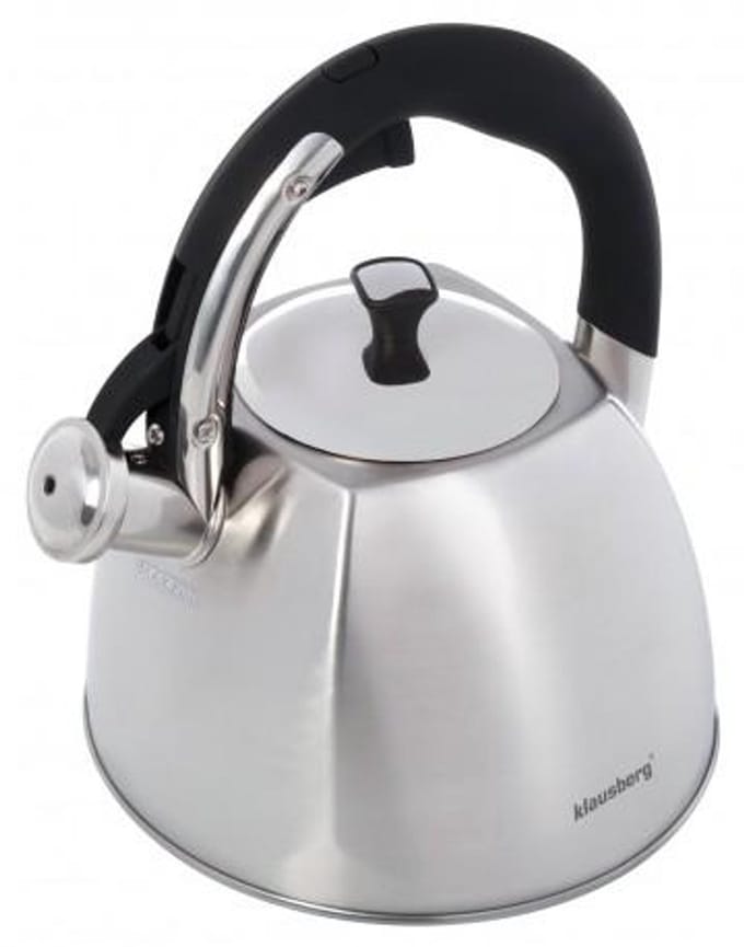 Klausberg KB-7409 fluitketel - 2,2L - rvs - alle warmtebronnen