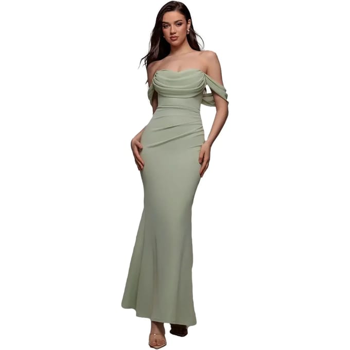 Kleed met kraag vrouw Goddiva Maxi