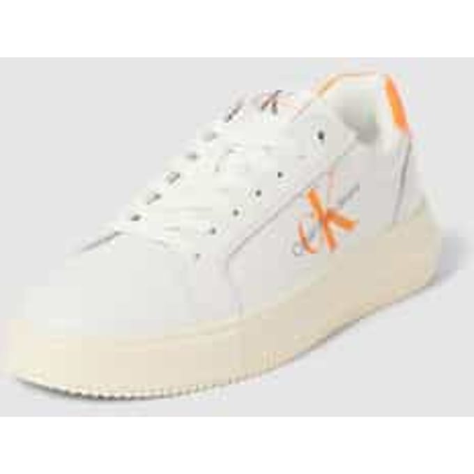 Chunky sneakers met labeldetail