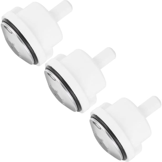 3 stuks Badluchtstraal Plastic Badluchtbelmondstuk met 9 Gaten voor Spa Zwembad Accessoire white