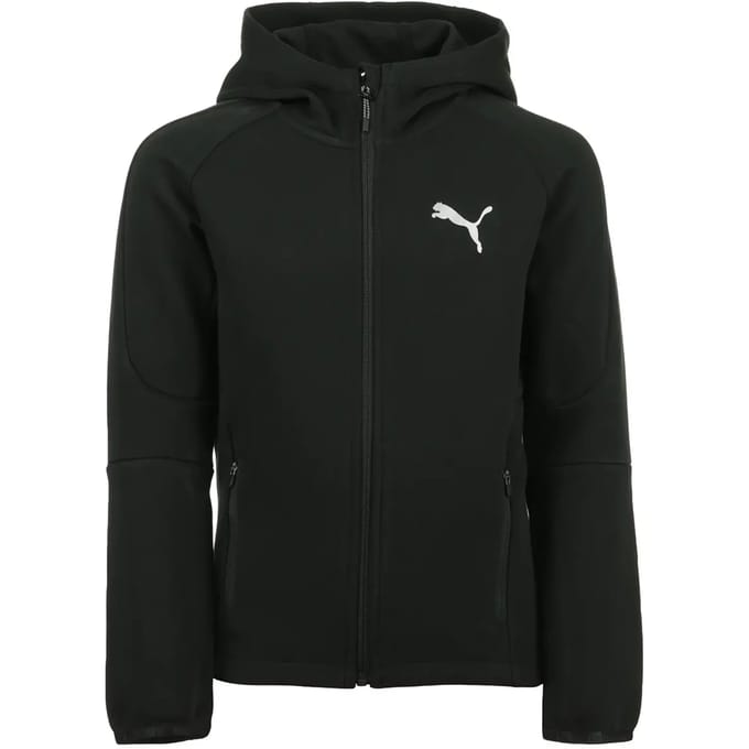 Kinder hoodie met volledige rits Puma Evostripe B