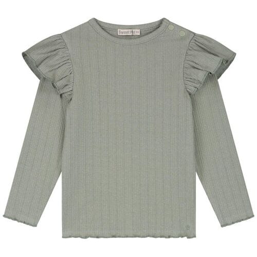 Sweet Petit peuter shirt Meave Sage Green 92 dames