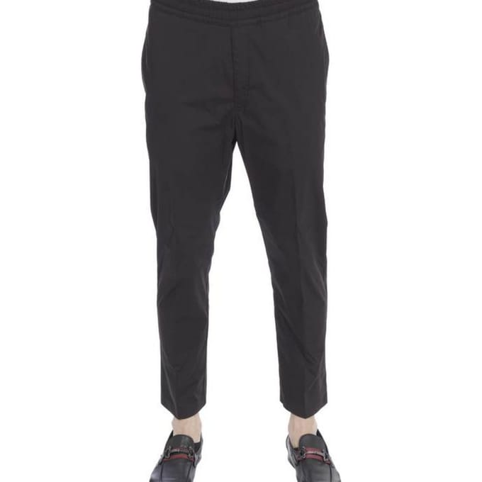 Alessandro Dell Acqua - Pantalone met Coulisse Cotton AD7318/P0083E 80 NER