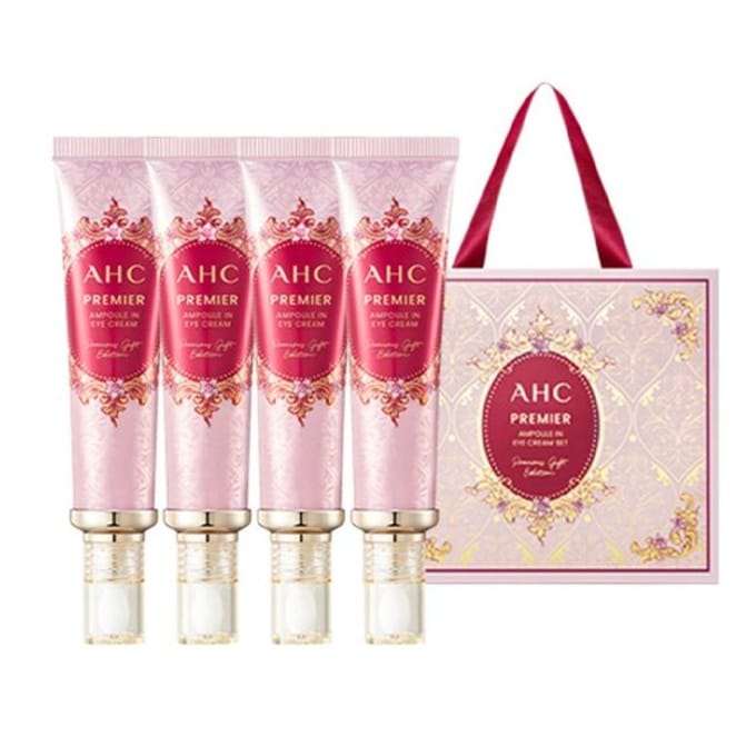 AHC Premier Ampoule In Oogcrème Kostbare Cadeau Editie 40 ml × 4 red