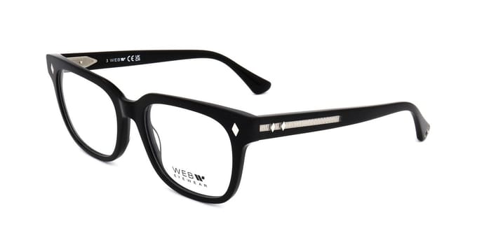 Web WE5397 Shiny black 54/18/150 UNISEX Brilmonturen