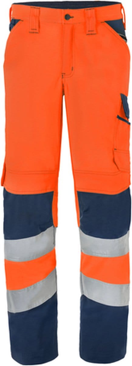 HAVEP Werkbroek High Visibility 80228 - Fluo Oranje/Donker Denim - 44