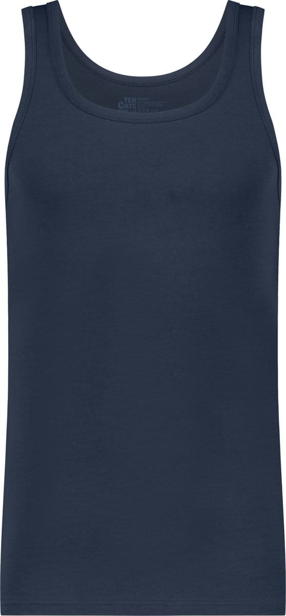 Ten Cate Basics singlet navy 2-pack voor Heren | Maat S