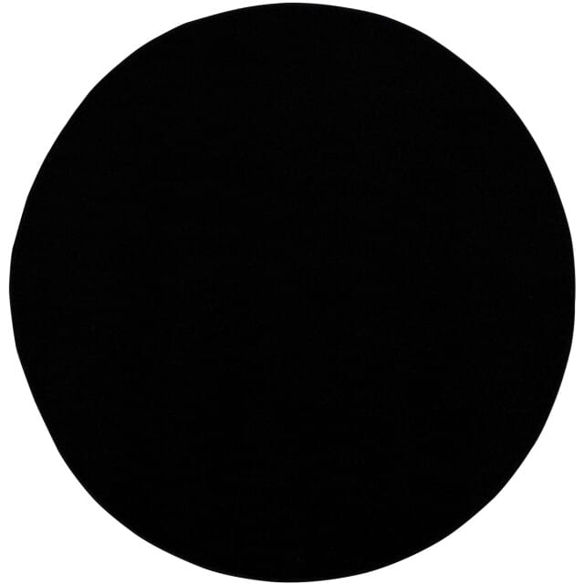 Muratap Uni rond effen laagpolig vloerkleed modern 120 cm rond