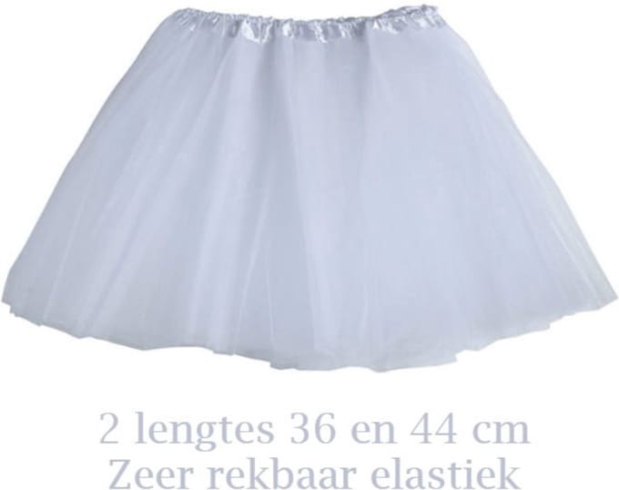 Tutu - Wit - 44 cm