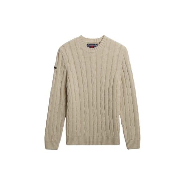 Superdry Jacob Cable Jumper Trui Heren - Maat XL