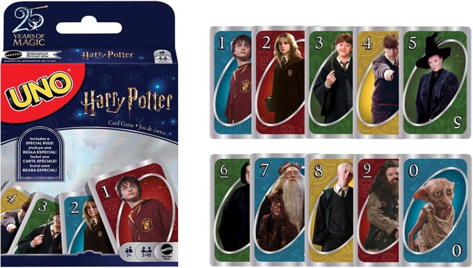 Mattel UNO Harry Potter Bordspellen Kaartspellen