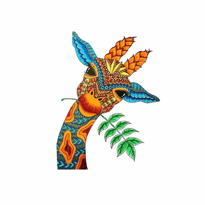 Legpuzzel Giraffe - Puzzel