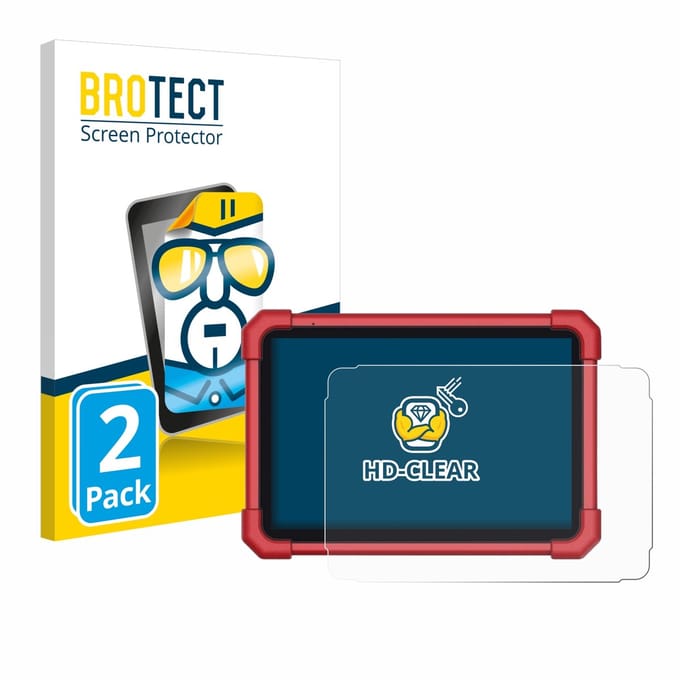 BROTECT - Screenprotector voor Launch X-431 Euro Link - Folie Beschermfolie transparant 2 Stuks