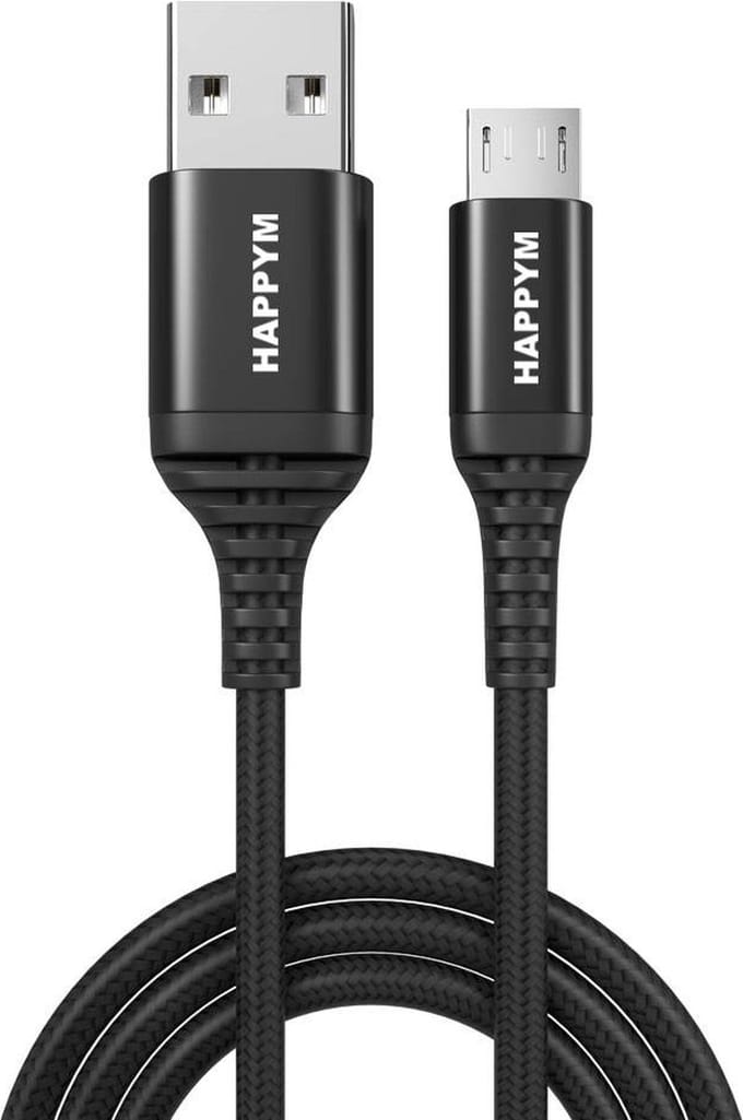 Micro USB Kabel 3 Meter – Oplaadkabel voor Controller