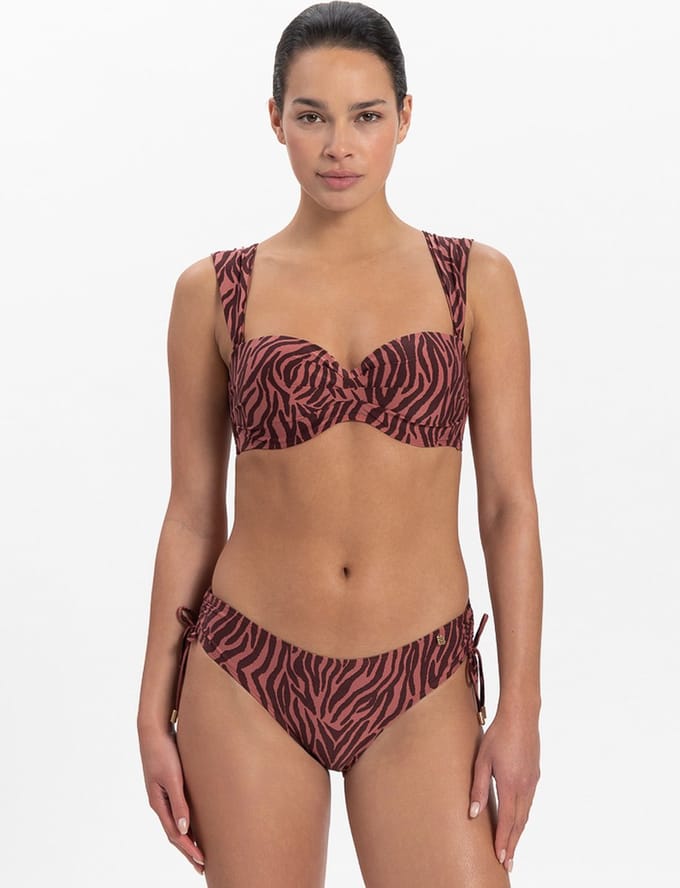 Beachlife Zebra Dames Bikinibroekje - Maat 36