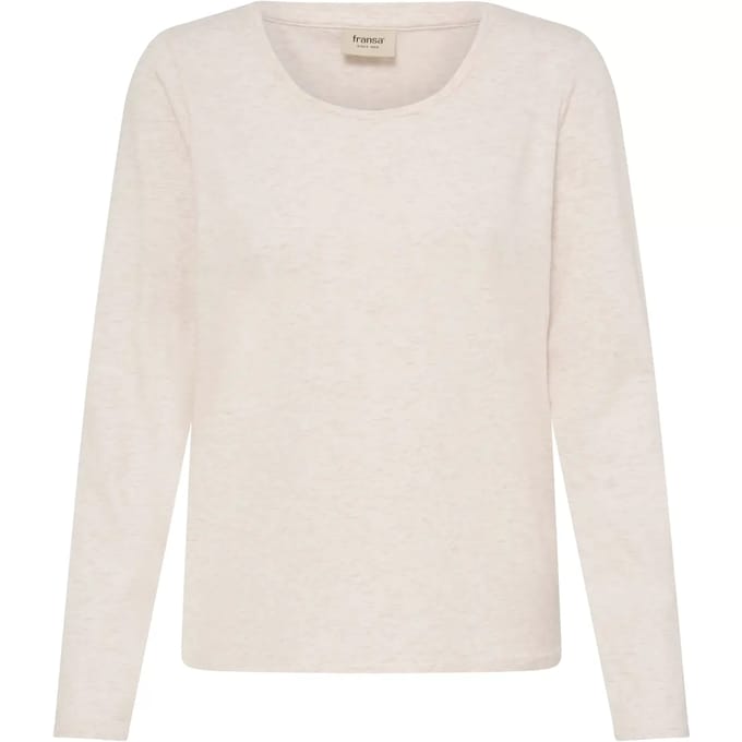 Dames-T-shirt met lange mouwen fransa Clea 1