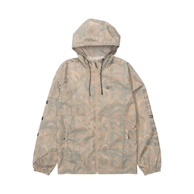 Salty Crew Surface Windbreaker camouflage