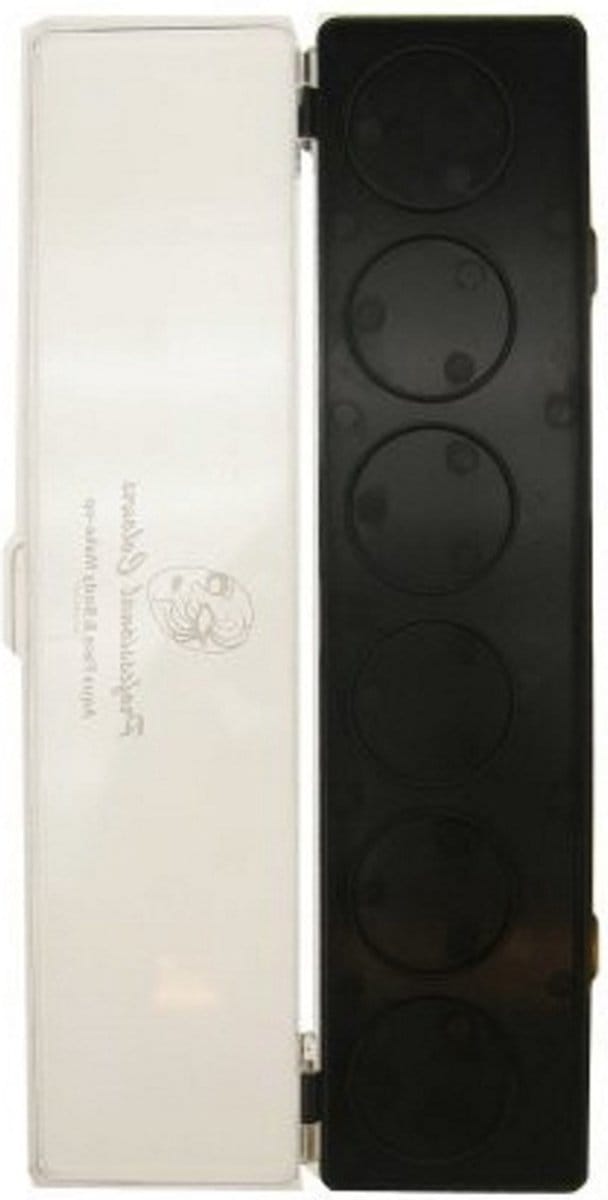 PXP Professional Colours (re)fillable palette 6 x 10 gram - Carnaval Schmink Kleur Feest Thema Body Paint