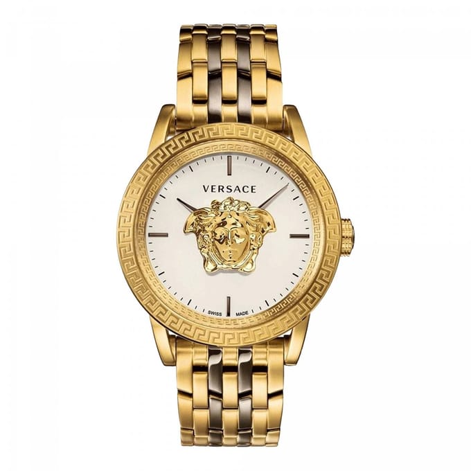 Versace VERD00418 horloge mannen - Roestvrij Staal - goud