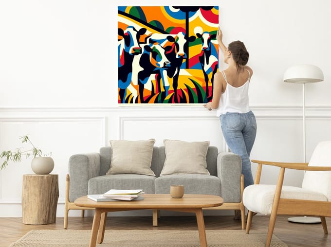 Kunstprint | Wanddecoratie | Canvas | 20 × 20 cm