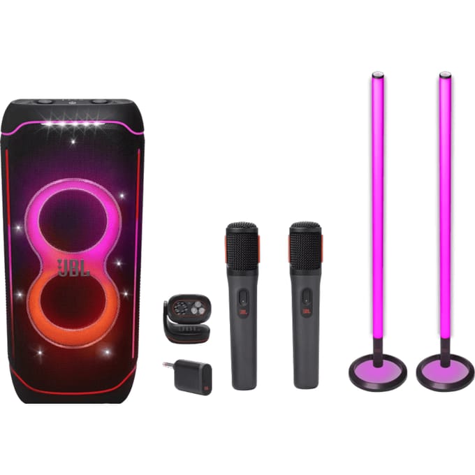 JBL Partybox Ultimate Karaoke pakket Klein