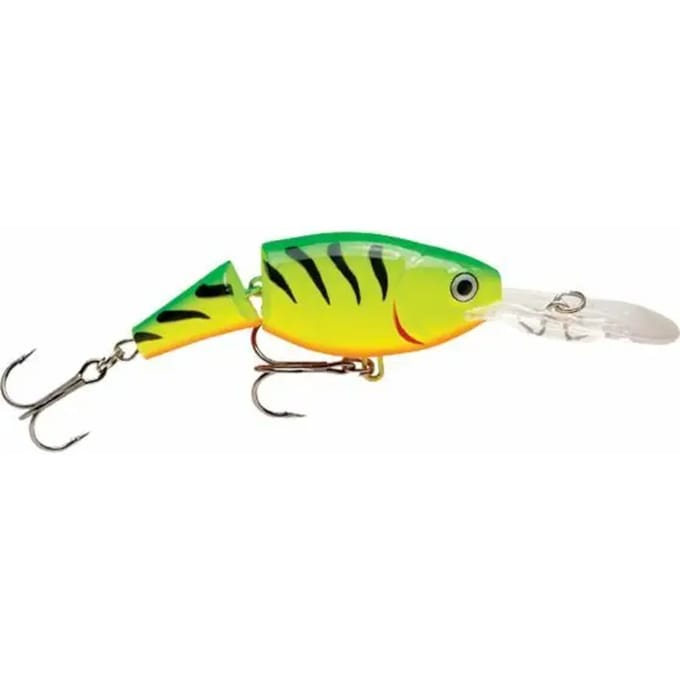 Ophangen van kunstaas Rapala jointed shad rap 5 cm
