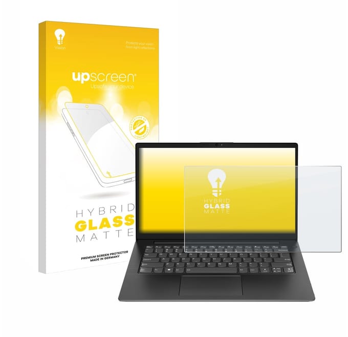 upscreen - Screenprotector voor Lenovo V14 Gen 3 - Folie Beschermfolie Beschermglas matte