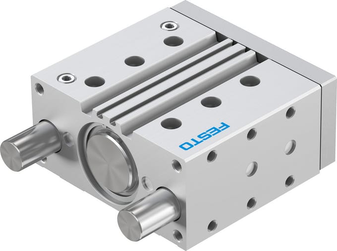 Festo Geleidingscilinder 63mm Boring 80mm Slag Dubbelwerkend - 170880 - P2EMW