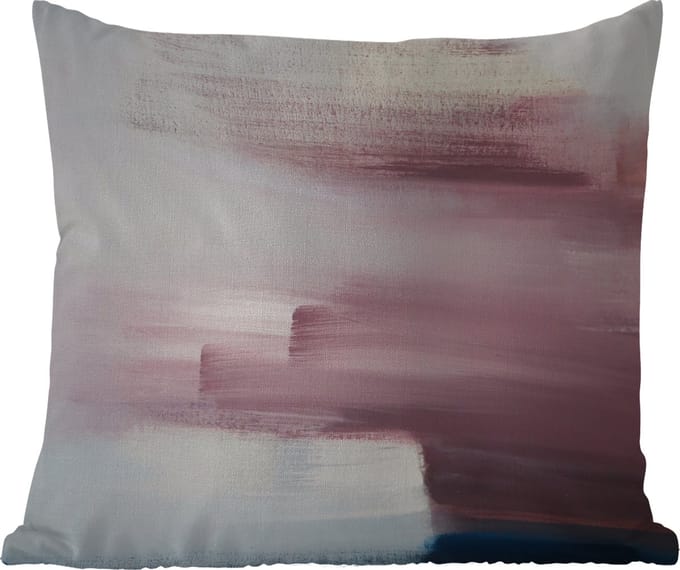 Sierkussen Buiten - Schilderij - Olieverf - Abstract - 60x60 cm - Weerbestendig