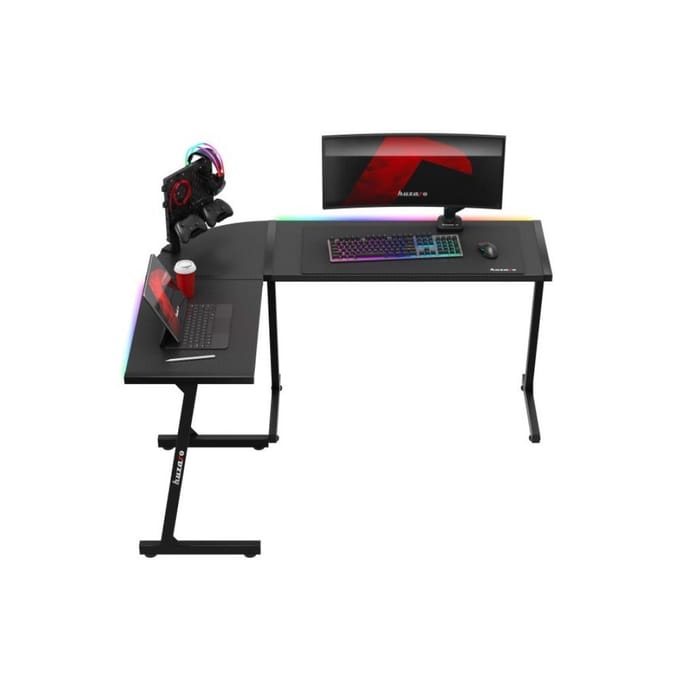 Huzaro Hero 6.0 RGB LED - Gaming Bureau - Zwart