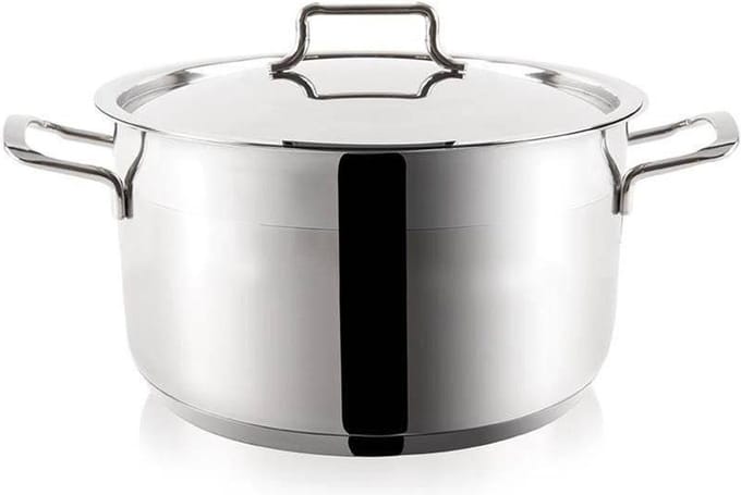 Kookpan Edelstaal met Deksel ANETT 30 cm, 8,5 l - Kookpot - Soeppan