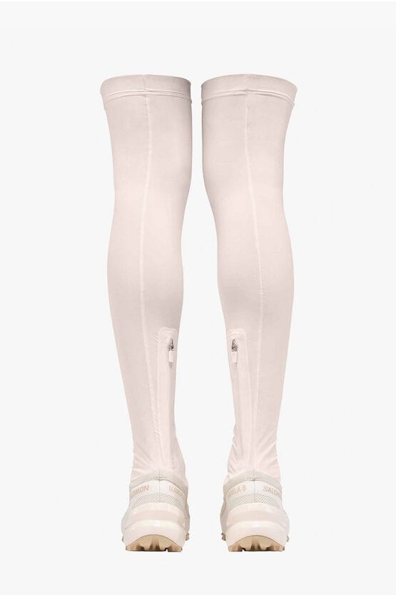SALOMON X MM6 CROSSWADER Sock Boots met Studs in Roze