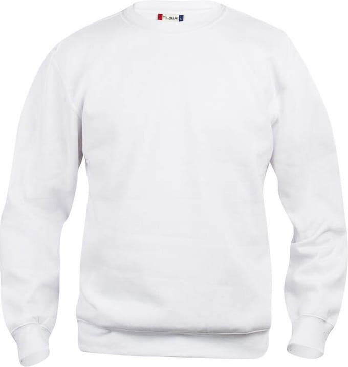 Clique Basic Roundneck 021030 - Wit - S