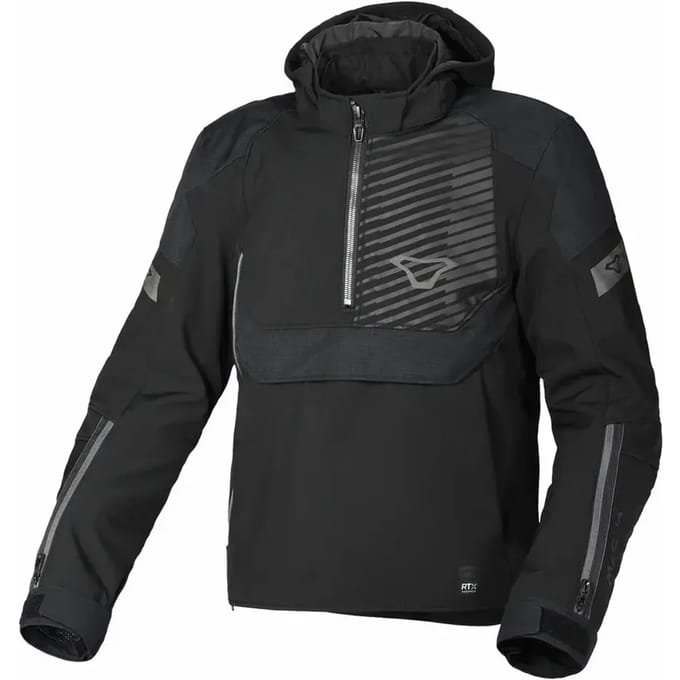 Macna Traffiq Textile Waterproof Jas Zwart - Jas