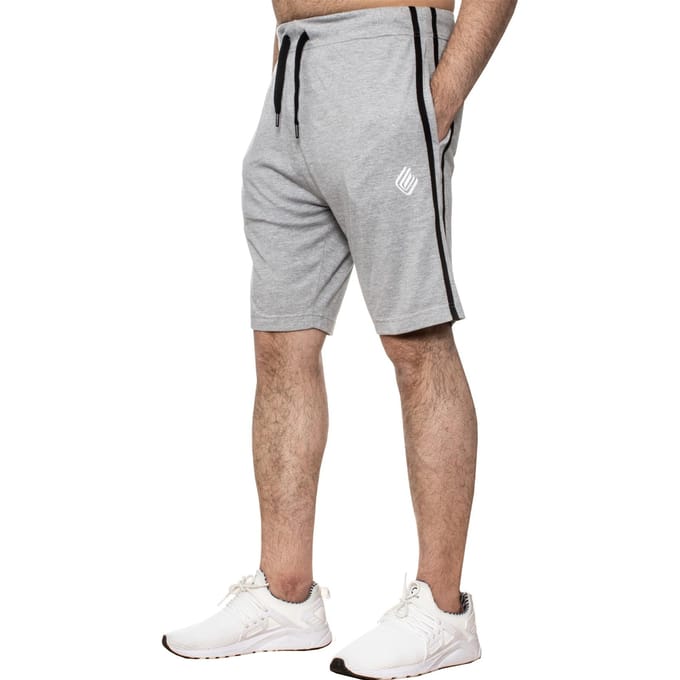 Enzo | Heren Lounge Shorts - Grijs