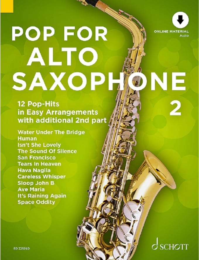 Schott Music Pop For Alto Saxophone 2 - Verzamelingen