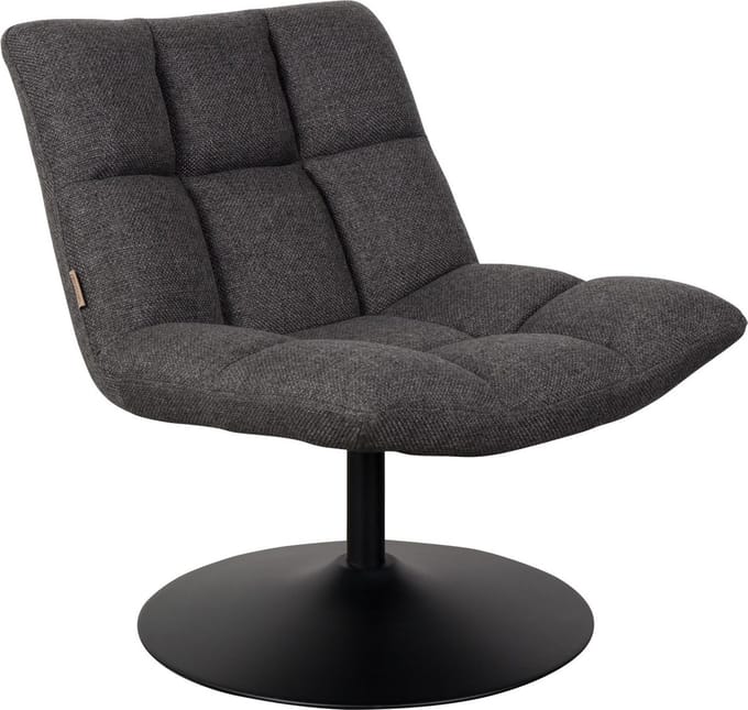 Dutchbone Bar Loungestoel Donker Grijs