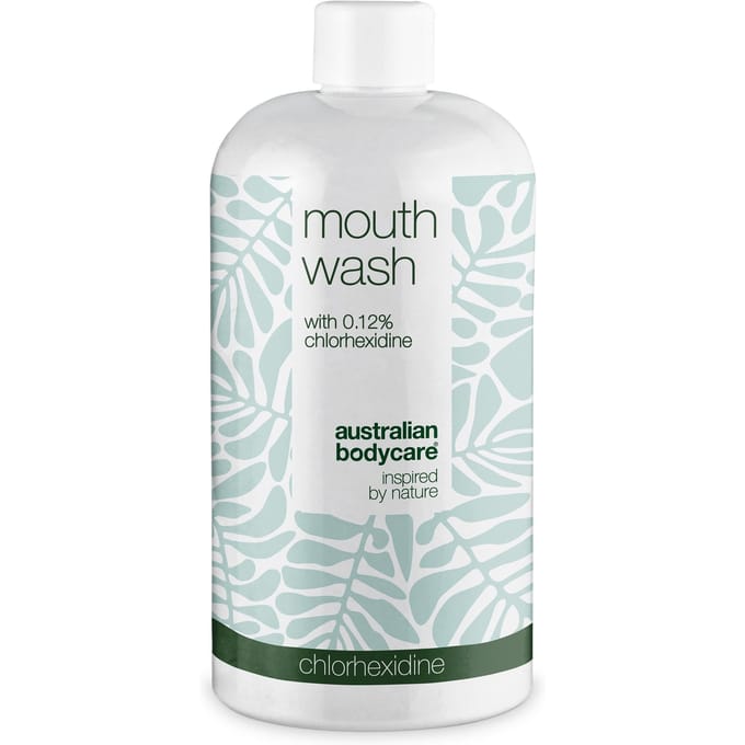 Australian Bodycare Mouth wash with chlorhexidine 500 ml