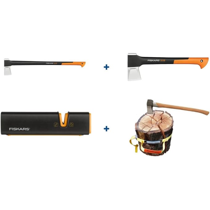Fiskars x27 x11 xsharp woodstrapper