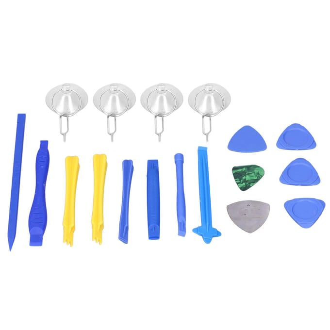 Outils de Démontage Barre Levier d'Ouverture en Plastique Spudger Triangulaire Feuille Kit de Réparation Électronique white
