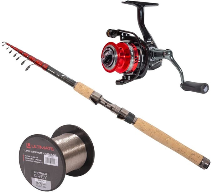 Ultimate TLX Tele Spin Combo (2.10m 5-15g) - Roofvis Set