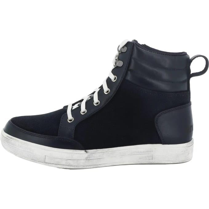 Leren en stoffen motor sneakers Helstons Osaka Air