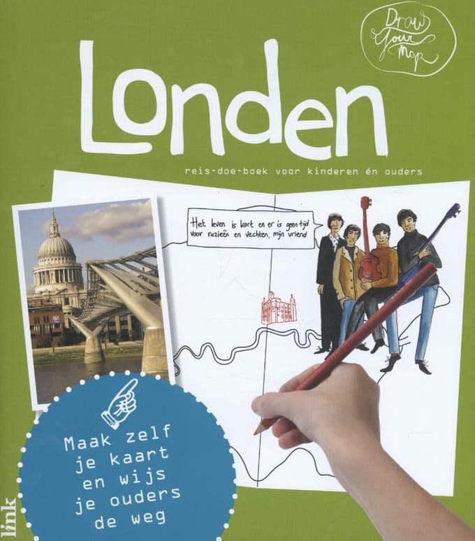 Londen - Drawyourmap - Robin Bertus