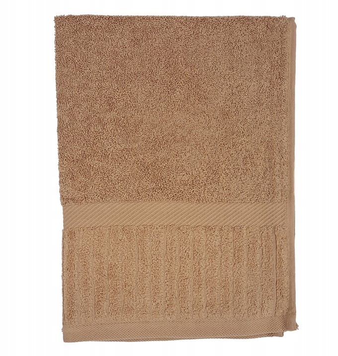 PASSO Katoenen Handdoek Lichtbruin 50x100 cm - 500 g/m²