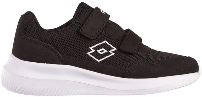 Lotto Connect VL Kinderen Sneakers Zwart - Maat 34