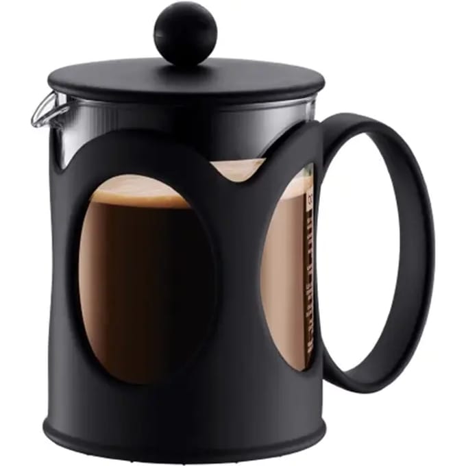 Bodum | Kenya Cafetière French Press | 4-kops - 0,5L | Zwart