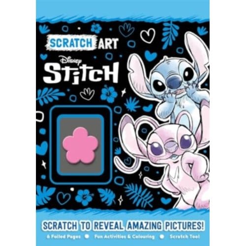 Disney Stitch: Scratch Art - With Foiled Pages, Activities And Colouring! - Walt Disney