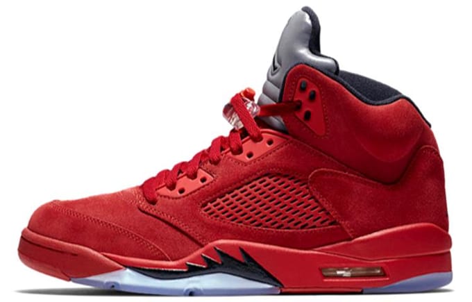 Jordan 5 Retro Rood Suede 136027-602 44 black