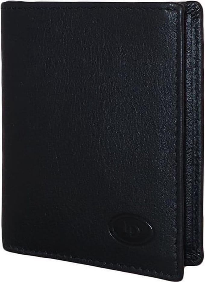 Leather Design Pasjeshouder / Portemonnee Zwart